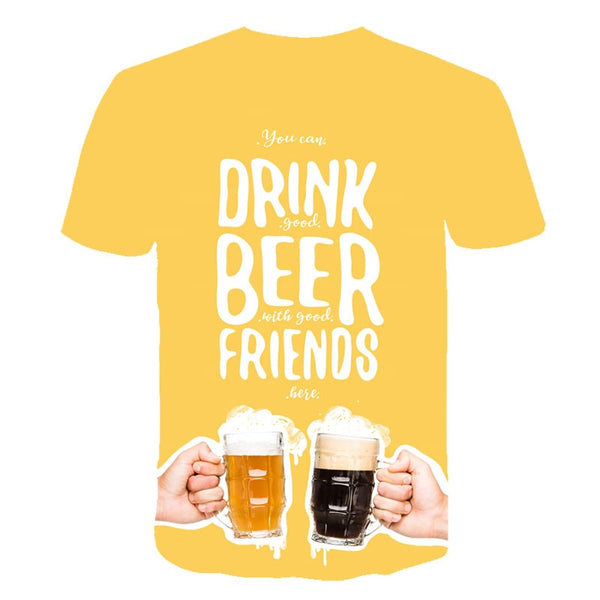 Fruits Food 3D t shirt Men Cans of Beer Printed Hip Hop Crewneck short Sleeve Men/Women t-shirt tee tops Wholesale | Vimost Shop.