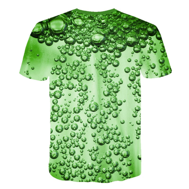 Fruits Food 3D t shirt Men Cans of Beer Printed Hip Hop Crewneck short Sleeve Men/Women t-shirt tee tops Wholesale | Vimost Shop.