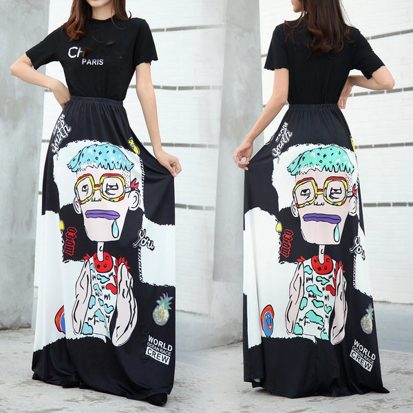 Women's Bud Skirt Mouse Waist Long Skirts | Vimost Shop.