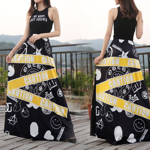 Women's Bud Skirt Mouse Waist Long Skirts | Vimost Shop.