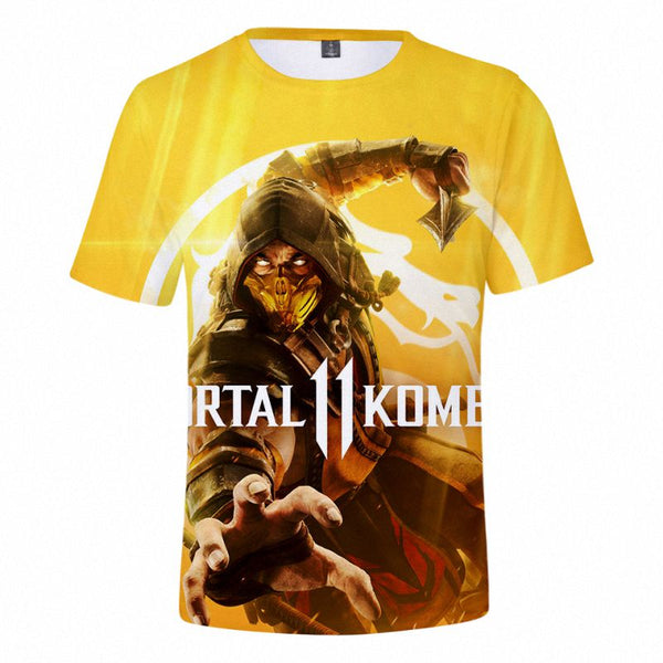 Summer 3D Mortal Kombat 11 T Shirt Men Women Popular T Shirt High Quality Soft Classic Harajuku Mortal Kombat 11 Top | Vimost Shop.