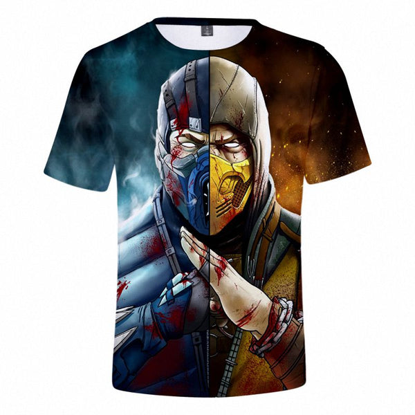 Summer 3D Mortal Kombat 11 T Shirt Men Women Popular T Shirt High Quality Soft Classic Harajuku Mortal Kombat 11 Top | Vimost Shop.