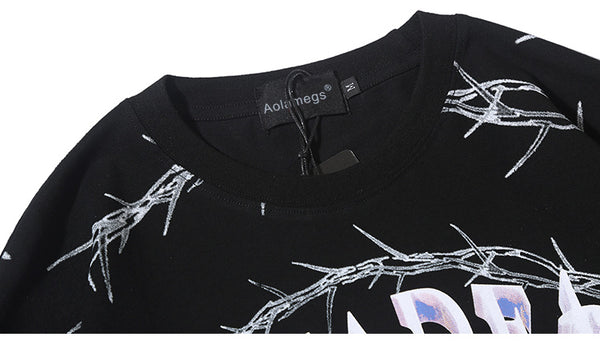 Sweatshirt Men Vicious Dog Printed Hip Hop Street Style Hoodies Streetwear | Vimost Shop.