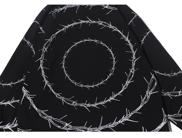 Sweatshirt Men Vicious Dog Printed Hip Hop Street Style Hoodies Streetwear | Vimost Shop.