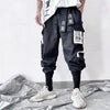 Multi Pockets Hip Hop Cargo Pants Men Harajuku Streetwear Sweatpants Joggers Elastic Waist Trousers Harem Pants | Vimost Shop.