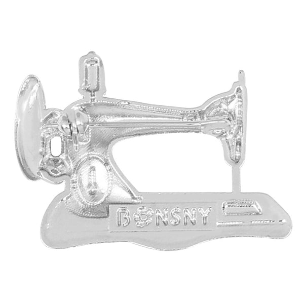 Enamel Alloy Rhinestone Sewing Machine Brooches Pin Jewelry For Women Teens Scarf Decorations Gift Novelty Bijoux | Vimost Shop.