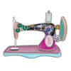 Enamel Alloy Rhinestone Sewing Machine Brooches Pin Jewelry For Women Teens Scarf Decorations Gift Novelty Bijoux | Vimost Shop.