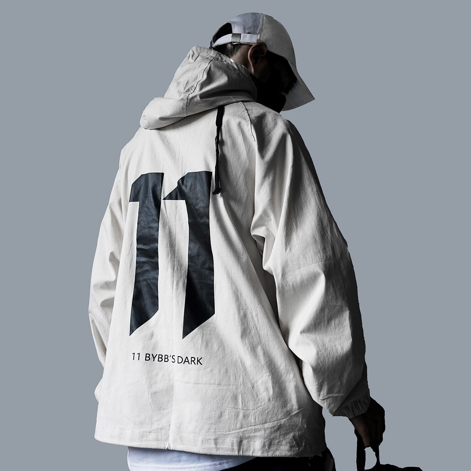 Hip Hop Men Cargo Jackes Letter Printed Autumn Casual Pullover Streetwear Harajuku Multi Pockets Male Coats | Vimost Shop.