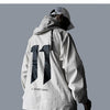 Hip Hop Men Cargo Jackes Letter Printed Autumn Casual Pullover Streetwear Harajuku Multi Pockets Male Coats | Vimost Shop.