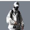 Hip Hop Men Cargo Jackes Letter Printed Autumn Casual Pullover Streetwear Harajuku Multi Pockets Male Coats | Vimost Shop.