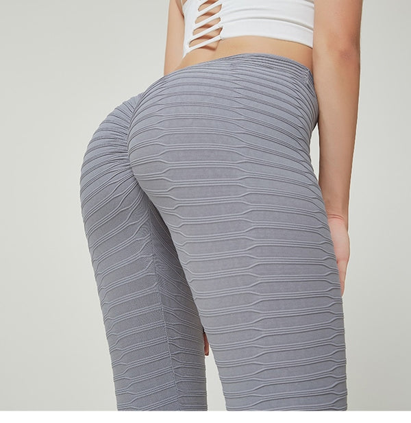 High Waist Gym Candy Color Running Workout Trousers | Vimost Shop.