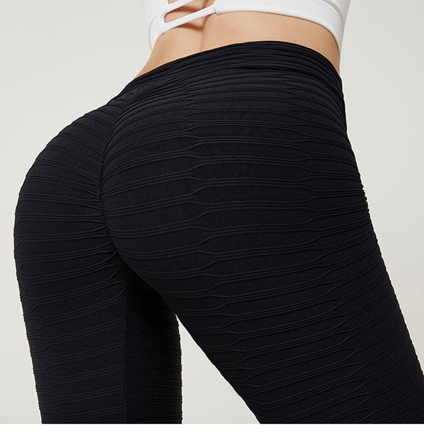 High Waist Gym Candy Color Running Workout Trousers | Vimost Shop.