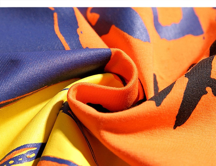 Streetwear T-shirt Men Women Graffiti 3d Print Tops Cotton Harajuku Short Sleeve Skateboard Hip Hop T-shirts | Vimost Shop.