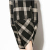 Streetwear Mens Cotton Beach Pants Male Summer Casual Calf-Length Pants Man Plaid Hip Hop Baggy Loose Trousers | Vimost Shop.
