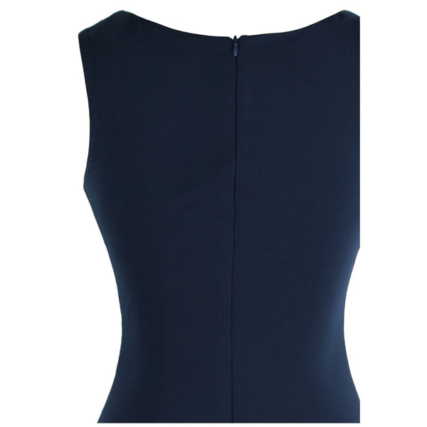 Splicing Sequin Evening Dress Slit Gradient Evening Dress Long Royal Blue | Vimost Shop.