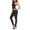 Sexy Women's Tracksuit Yoga Pants High Waist Gym Play Suit Push up Slim Sport Backless Top Running Sportswear Soft Jumpsuit | Vimost Shop.