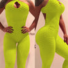 Sexy Women's Tracksuit Yoga Pants High Waist Gym Play Suit Push up Slim Sport Backless Top Running Sportswear Soft Jumpsuit | Vimost Shop.