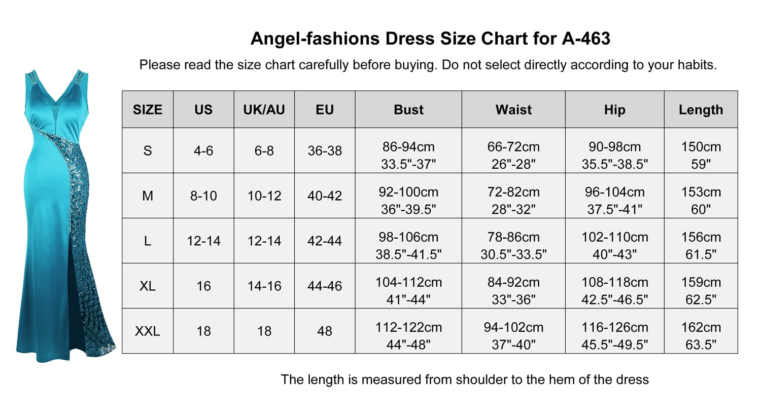 Women's V Neck Beading Sequin Splicing Evening Dresses Long Formal Party Gwon Ice-Snow Blue | Vimost Shop.