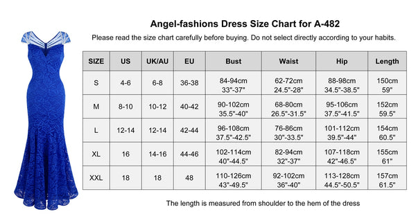 Women's Cap Sleeve Beading Lace Evening Dresses Long Mermaid Wedding Party Gown Blue | Vimost Shop.