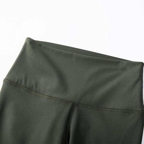 High Waisted Capri Workout Leggings for Women Hugged Feeling Athletic Compression Leggings -21 Inches