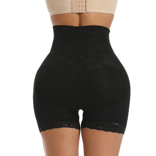 Women High Waist Lace Butt Lifter Body Shaper Tummy Control Panties Boyshort ASS Pad Shorts Hip Enhancer Shapewear | Vimost Shop.