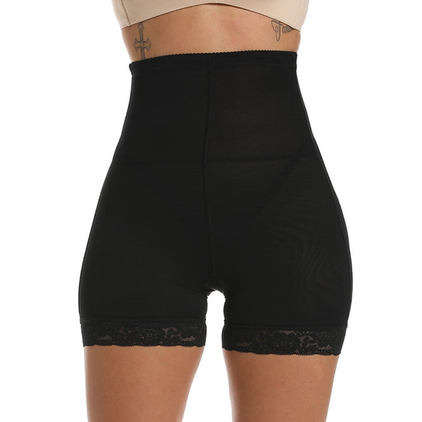 Women High Waist Lace Butt Lifter Body Shaper Tummy Control Panties Boyshort ASS Pad Shorts Hip Enhancer Shapewear | Vimost Shop.
