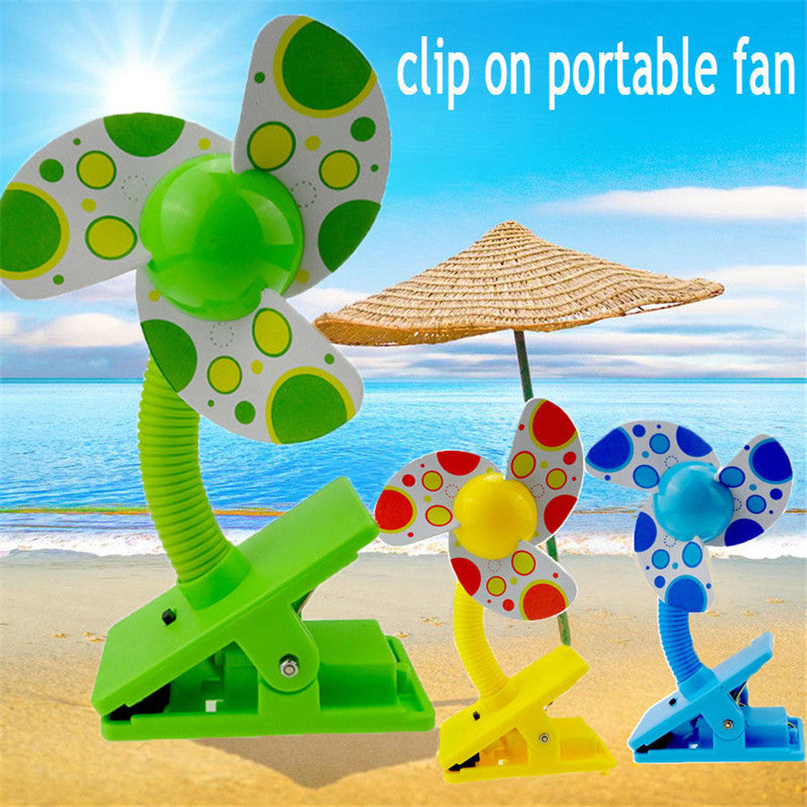 Summer Stroller Fan Portable Baby Sleeping Care Mini Safety USB Fan ---Can Clip On Pushchair /Baby Cots/Strollers/Playpens | Vimost Shop.
