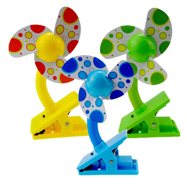 Summer Stroller Fan Portable Baby Sleeping Care Mini Safety USB Fan ---Can Clip On Pushchair /Baby Cots/Strollers/Playpens | Vimost Shop.