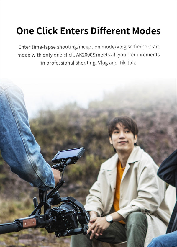 Official AK2000S AK2000C DSLR Professional Camera Stabilizer Handheld Video Gimbal fit for DSLR Mirrorless Camera | Vimost Shop.