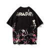Japanese Geisha Tshirt Streetwear Short Sleeve T Shirt Japan Cotton Tops Tees Men Harajuku Hip Hop T-Shirt | Vimost Shop.