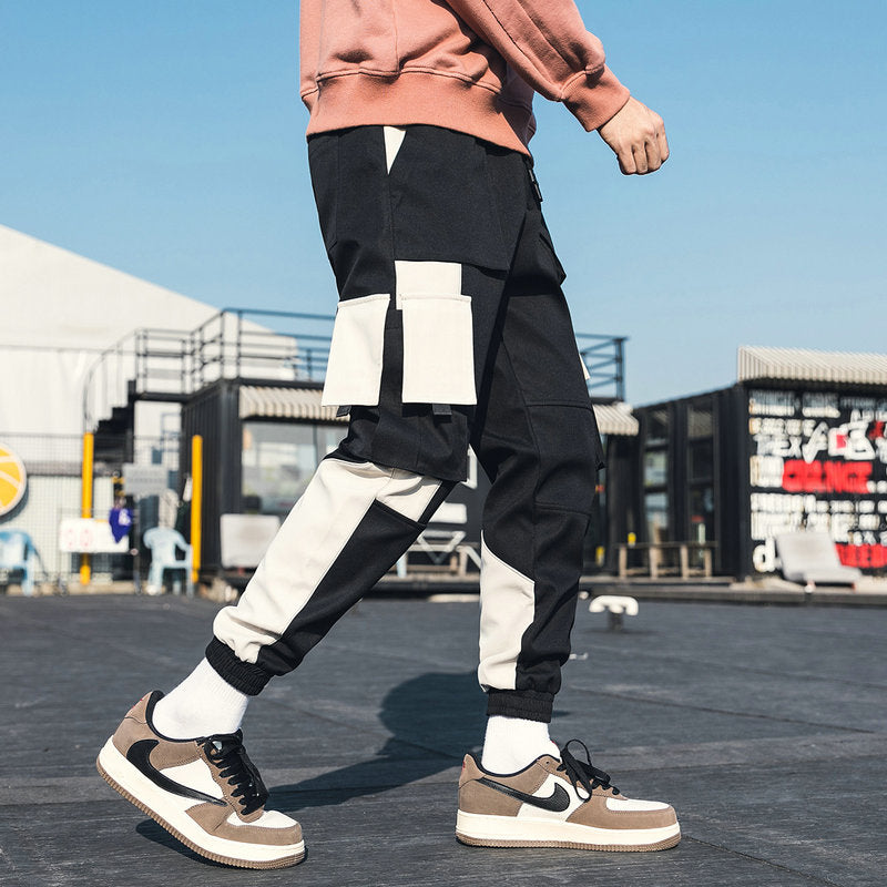 Streetwear Pockets Men's Jogger Pants Hip Hop Sweatpants Joggers Trousers Tactical Mens Pants Cargo Harem Pants Men | Vimost Shop.