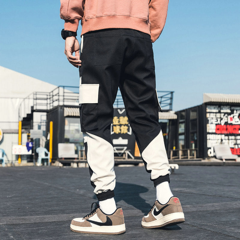 Streetwear Pockets Men's Jogger Pants Hip Hop Sweatpants Joggers Trousers Tactical Mens Pants Cargo Harem Pants Men | Vimost Shop.