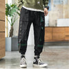 Streetwear Hip Hop Cargo Pants Spring Autumn Mens Baggy Pockets Ribbon Joggers Pants Men Japanes Style Black Harem Pants | Vimost Shop.