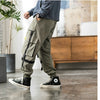 Streetwear Hip Hop Cargo Pants Spring Autumn Mens Baggy Pockets Ribbon Joggers Pants Men Japanes Style Black Harem Pants | Vimost Shop.