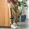 Streetwear Hip Hop Cargo Pants Spring Autumn Mens Baggy Pockets Ribbon Joggers Pants Men Japanes Style Black Harem Pants | Vimost Shop.
