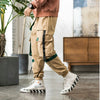 Streetwear Hip Hop Cargo Pants Spring Autumn Mens Baggy Pockets Ribbon Joggers Pants Men Japanes Style Black Harem Pants | Vimost Shop.