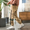Streetwear Hip Hop Cargo Pants Spring Autumn Mens Baggy Pockets Ribbon Joggers Pants Men Japanes Style Black Harem Pants | Vimost Shop.
