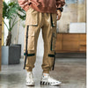 Streetwear Hip Hop Cargo Pants Spring Autumn Mens Baggy Pockets Ribbon Joggers Pants Men Japanes Style Black Harem Pants | Vimost Shop.