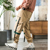 Streetwear Hip Hop Cargo Pants Spring Autumn Mens Baggy Pockets Ribbon Joggers Pants Men Japanes Style Black Harem Pants | Vimost Shop.