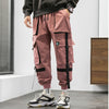 Streetwear Hip Hop Cargo Pants Spring Autumn Mens Baggy Pockets Ribbon Joggers Pants Men Japanes Style Black Harem Pants | Vimost Shop.