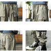 Streetwear Hip Hop Cargo Pants Spring Autumn Mens Baggy Pockets Ribbon Joggers Pants Men Japanes Style Black Harem Pants | Vimost Shop.