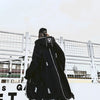 Hip Hop Hole Hooded Long Trench Jackets Coats Men Raw Edge Cloak Male Capes Gothic Punk Steampunk Overcoat Print Denim Full GUYI | Vimost Shop.