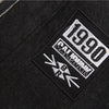 Hip Hop Hole Hooded Long Trench Jackets Coats Men Raw Edge Cloak Male Capes Gothic Punk Steampunk Overcoat Print Denim Full GUYI | Vimost Shop.