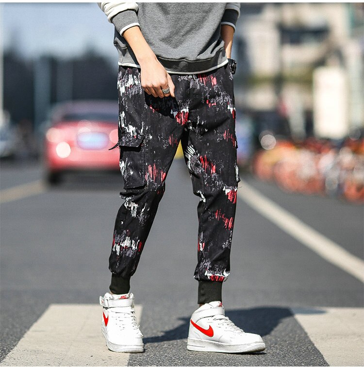 Streetwear Cargo Pants Men Hip Hop Pants Mens 2020 Autumn Harem Pant Harajuku Jogger Sweatpant Casual Trousers Male Pants | Vimost Shop.