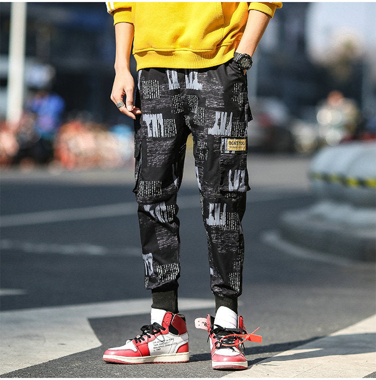 Streetwear Cargo Pants Men Hip Hop Pants Mens 2020 Autumn Harem Pant Harajuku Jogger Sweatpant Casual Trousers Male Pants | Vimost Shop.