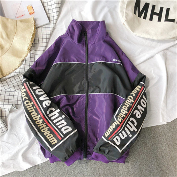 Jacket Men Windbreaker Autumn Hip Hop Couple Thin Jacket Windbreaker Patchwork Multi Pockets Casual Track Coat Streetwear | Vimost Shop.