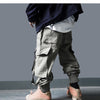 Techwear Cargo Pants Men Multi Pockets Hip Hop Casual Streetwear Trousers Joggers Elastic Waist Sweatpants | Vimost Shop.