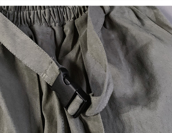 Techwear Cargo Pants Men Multi Pockets Hip Hop Casual Streetwear Trousers Joggers Elastic Waist Sweatpants | Vimost Shop.