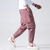 Streetwear Cargo Pants Men Reflective Loose Hip Hop Casual Pants Mens Harem Pant Harajuku Jogger Sweatpant Men Trousers | Vimost Shop.