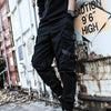 Streetwear Ribbons Casual Pants Men Black Slim Mens Joggers Pants Side-pockets Cotton Camouflage Man Trousers | Vimost Shop.